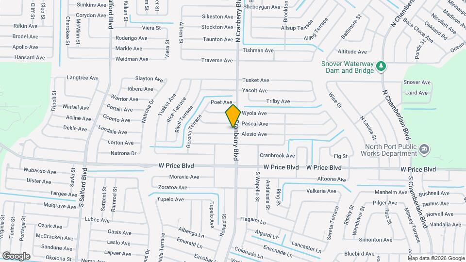 3002 Alesio Ave Mapa y Detalles de la Ubicación