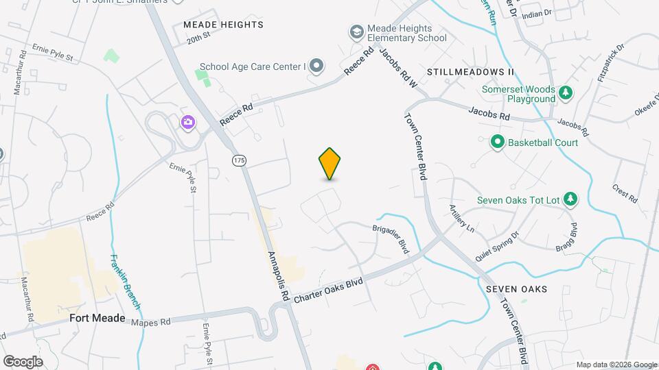 2166 Commissary Cir Map and Location Details