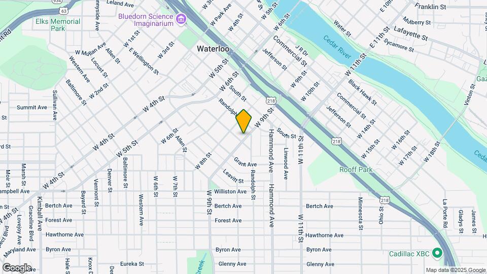 720 W 9th St Map and Location Details