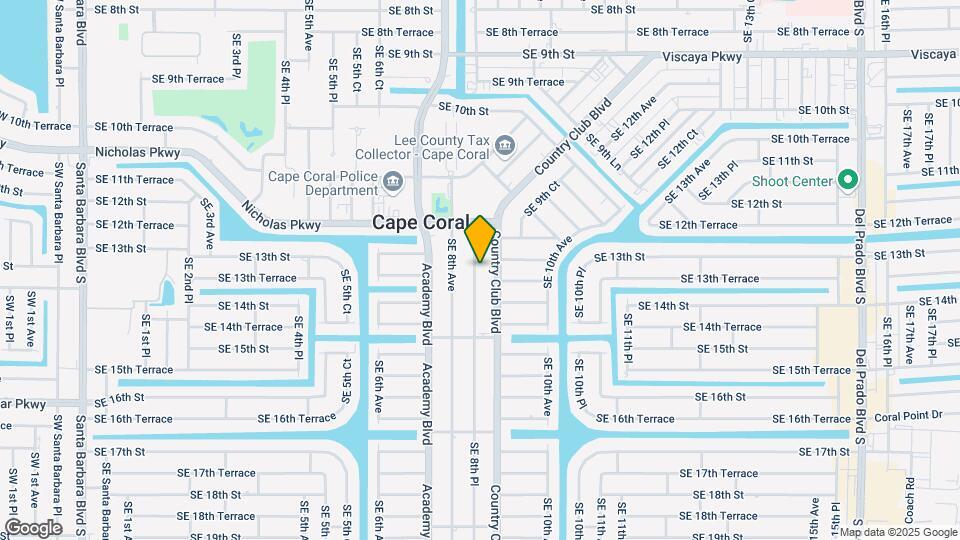 1307 SE 8th Pl Map and Location Details