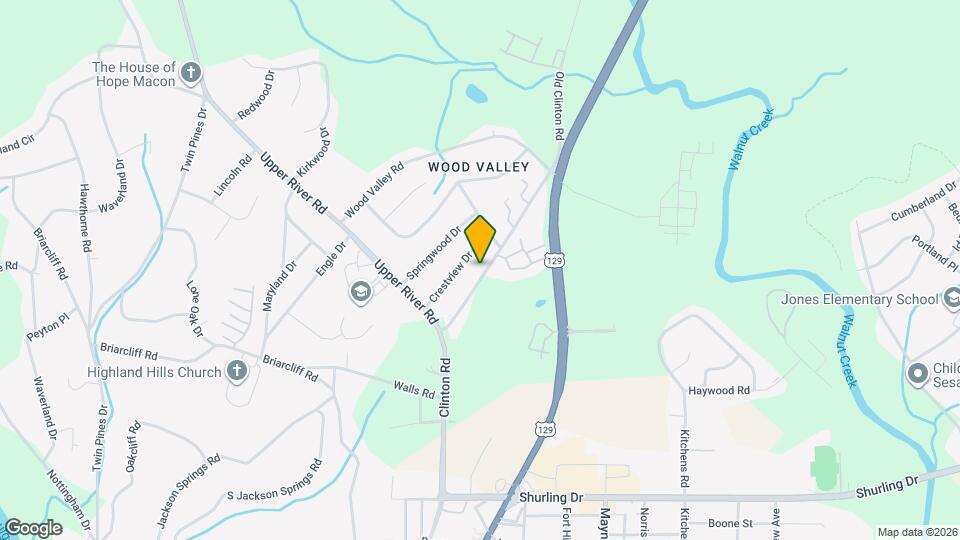 1880 Clinton Rd Map and Location Details