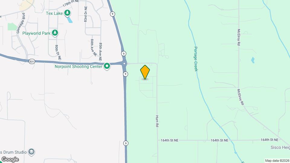 8921 170th St NE Map and Location Details