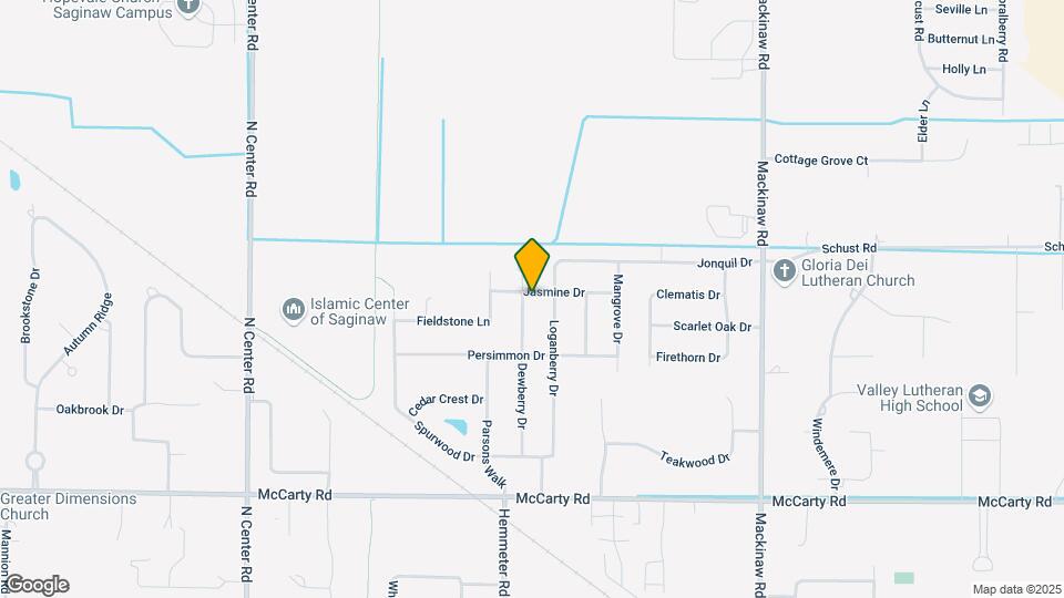 4445 Jasmine Dr Map and Location Details