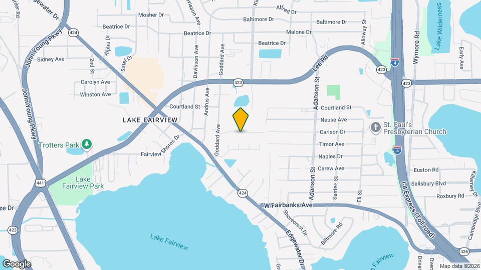 1404 Carlson Dr Map and Location Details