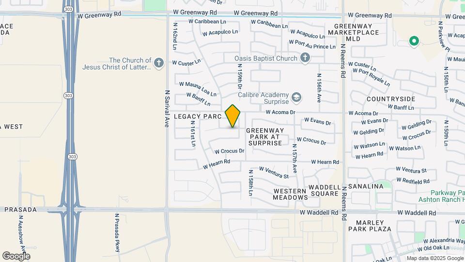15937 W Gelding Dr Map and Location Details