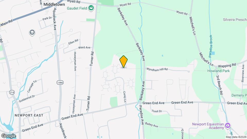 313 Berkeley Ave Map and Location Details