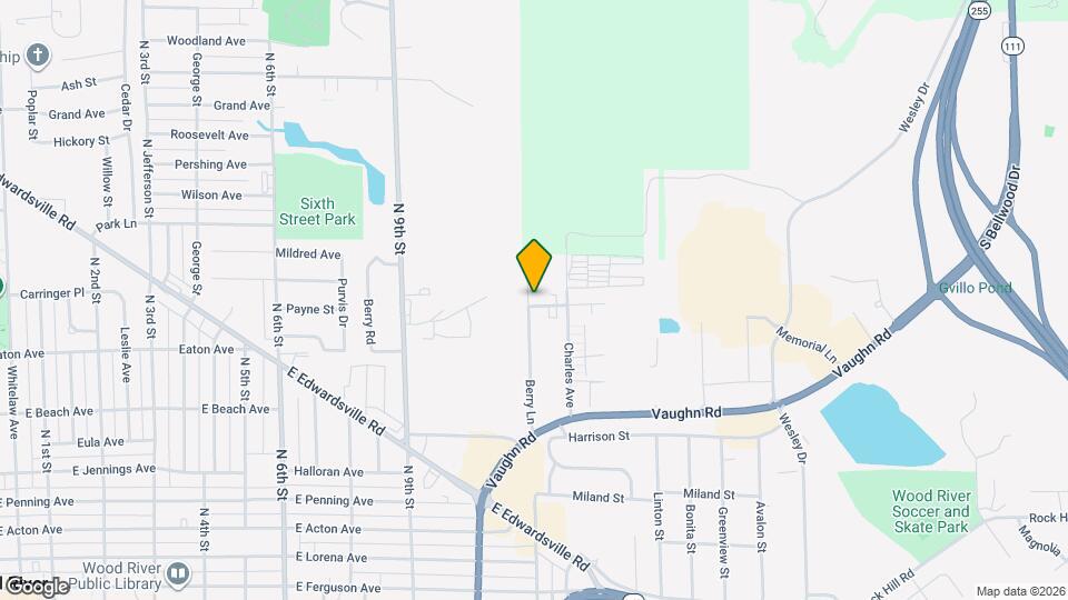 1317 Virginia Ave Map and Location Details