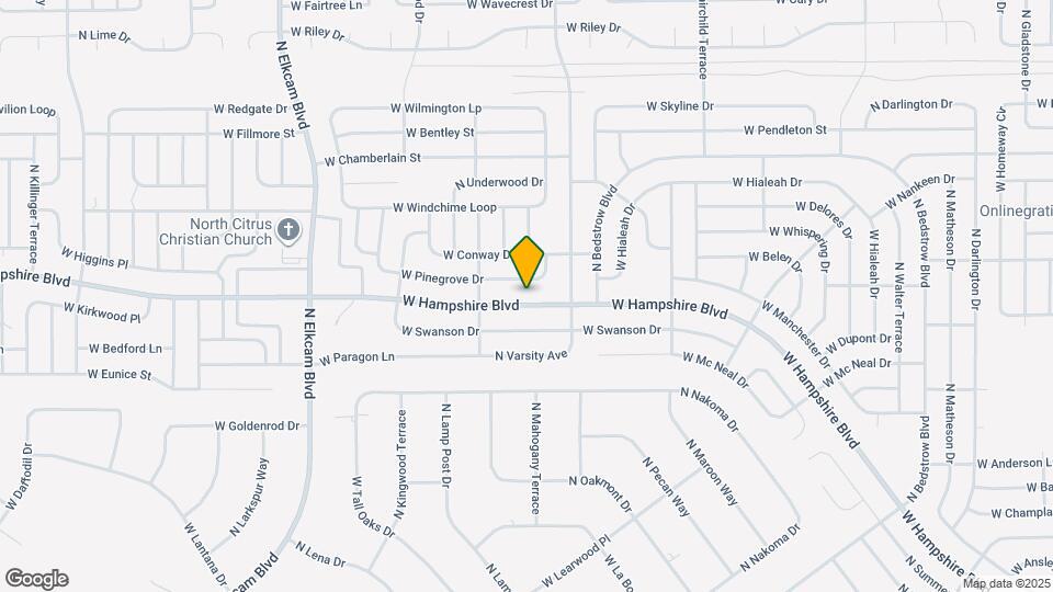 2097 W Hampshire Blvd Map and Location Details