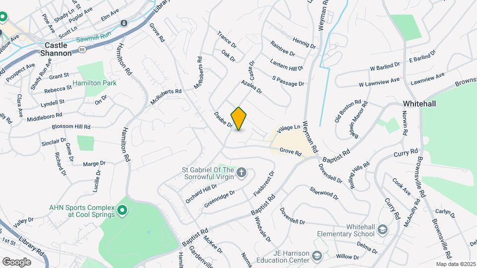 5133 Daube Dr Map and Location Details