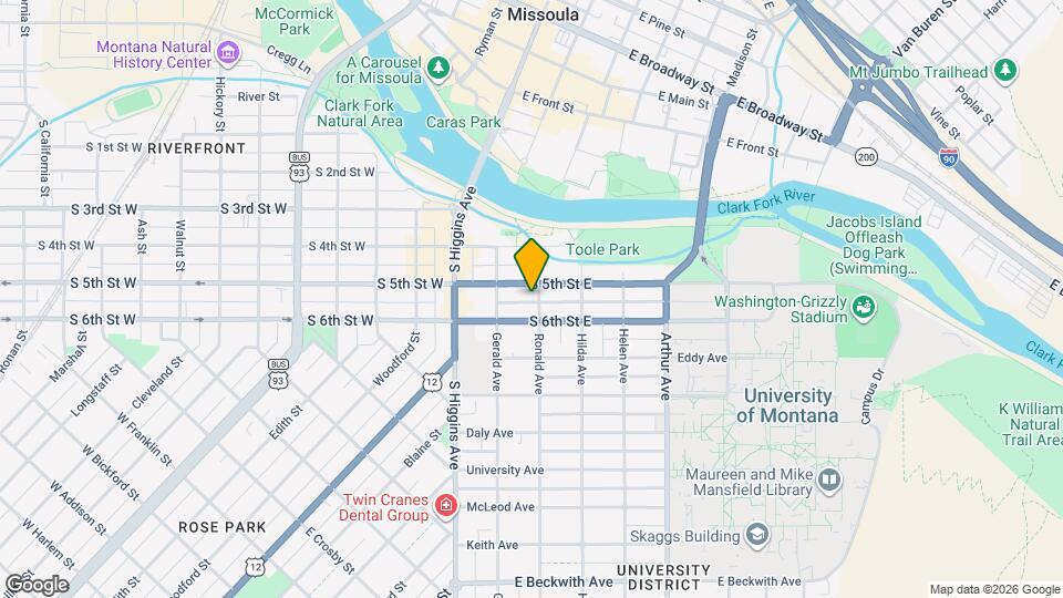 707 Ronald Ave Mapa y Detalles de la Ubicación