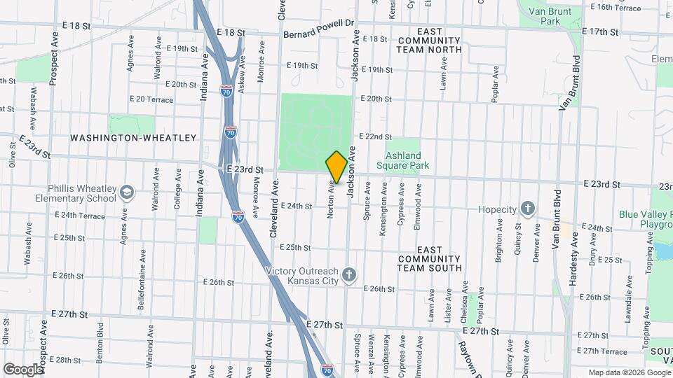 2319 Norton Ave Map and Location Details