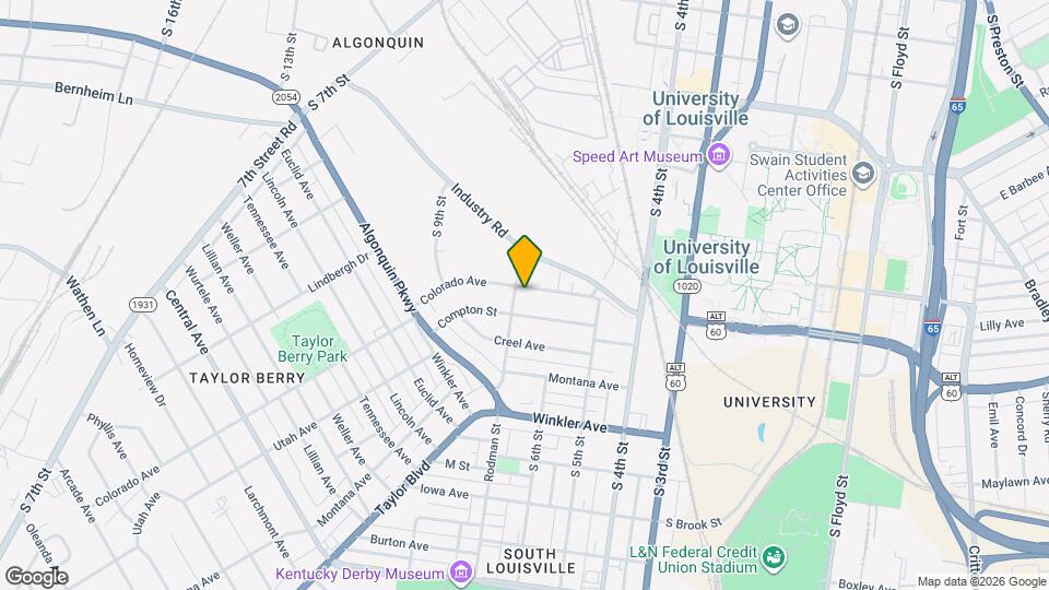 616 Colorado Ave Map and Location Details