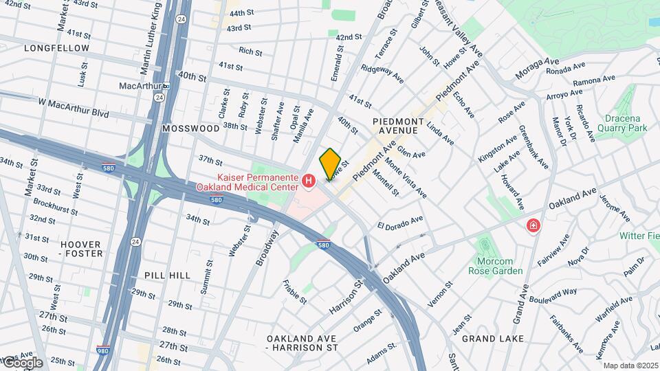 240 W MacArthur Blvd Mapa y Detalles de la Ubicación