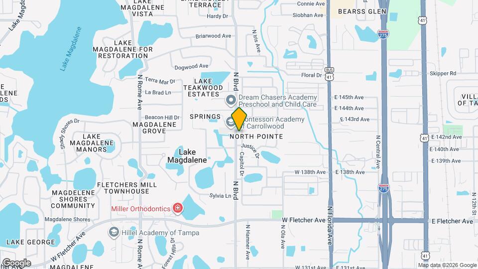 14008 Capitol Dr Mapa y Detalles de la Ubicación