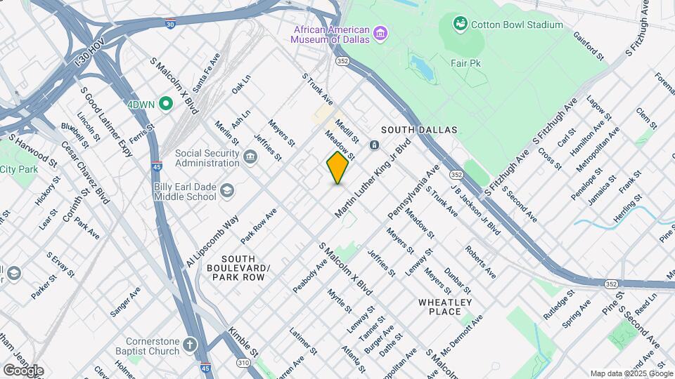 2932 South Blvd Map and Location Details