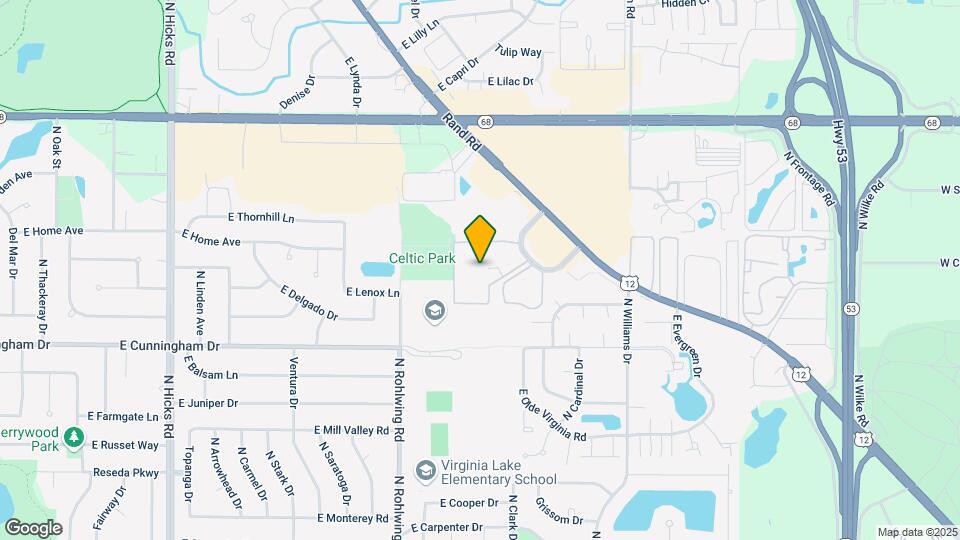 1455 N Winslowe Dr Map and Location Details