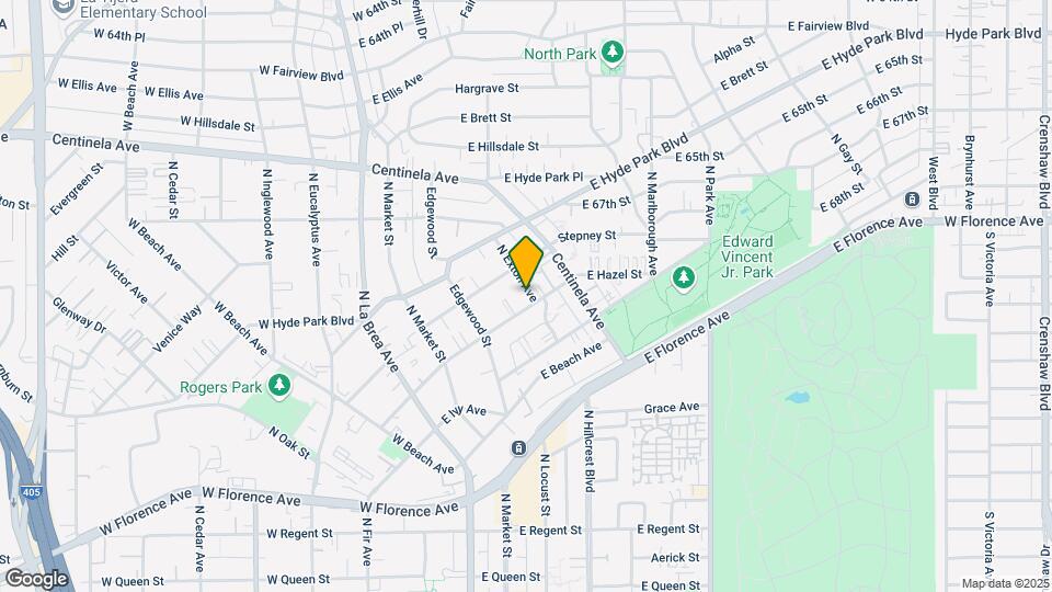 507 N Exton Ave Mapa y Detalles de la Ubicación