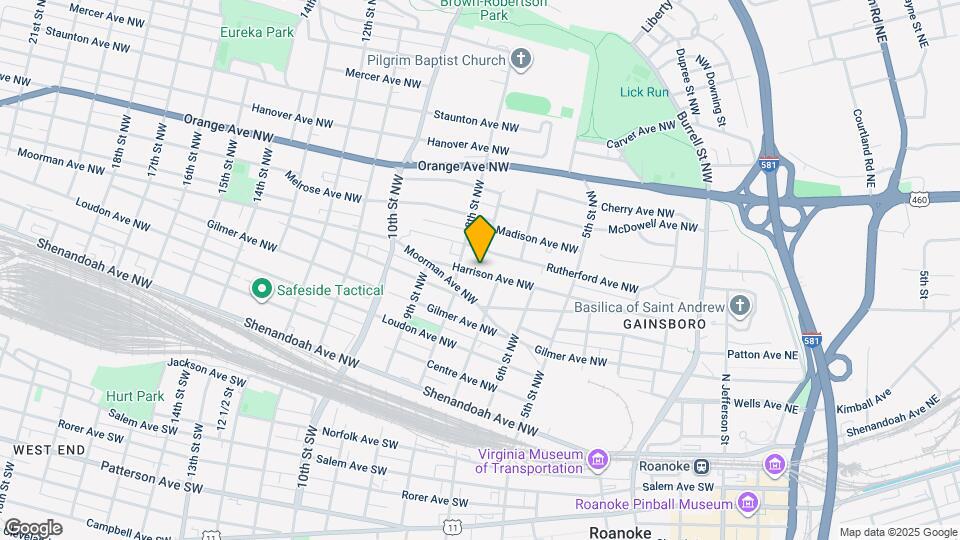 719 Harrison Ave NW Mapa y Detalles de la Ubicación
