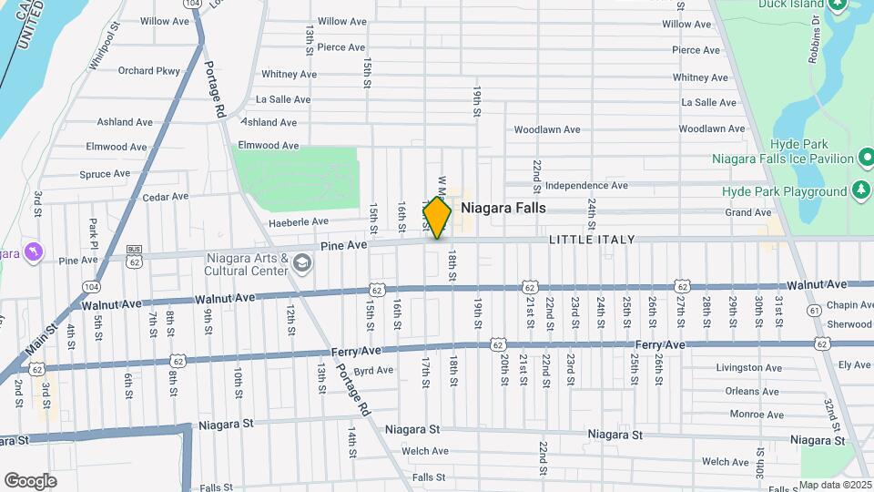 1715 Pine Ave Map and Location Details