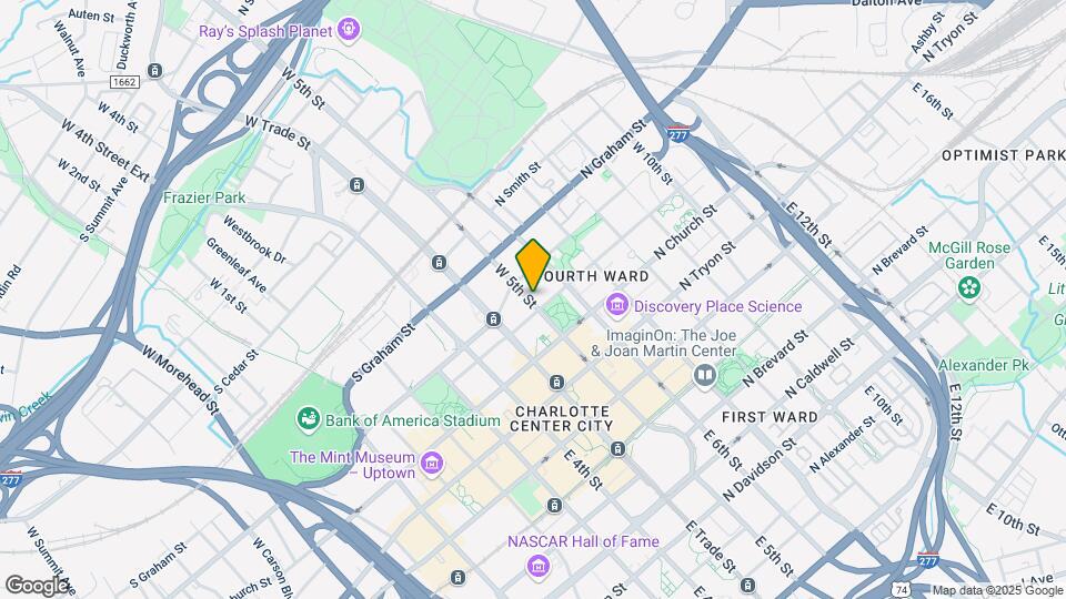 300 W 5th St, Unit 546 Map and Location Details
