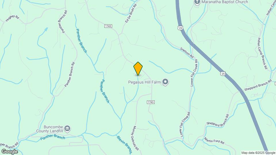 109 Cheoah Rdg Dr Mapa y Detalles de la Ubicación