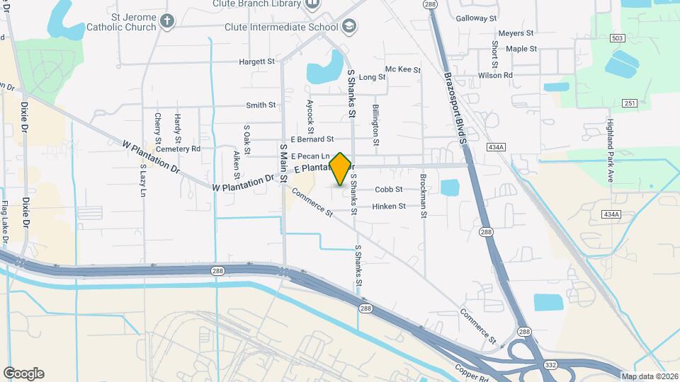 728 S Shanks St Map and Location Details