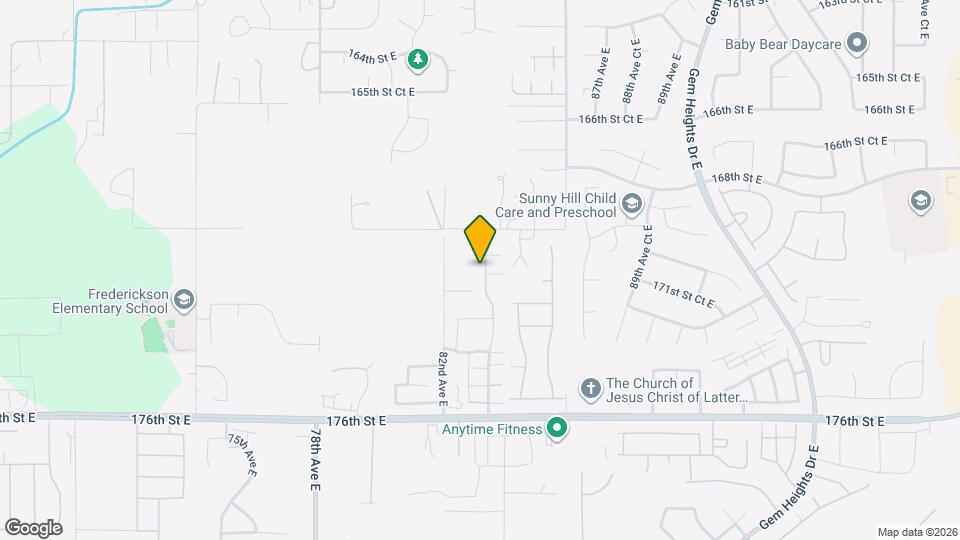 17116 83 Ave Ct E Map and Location Details
