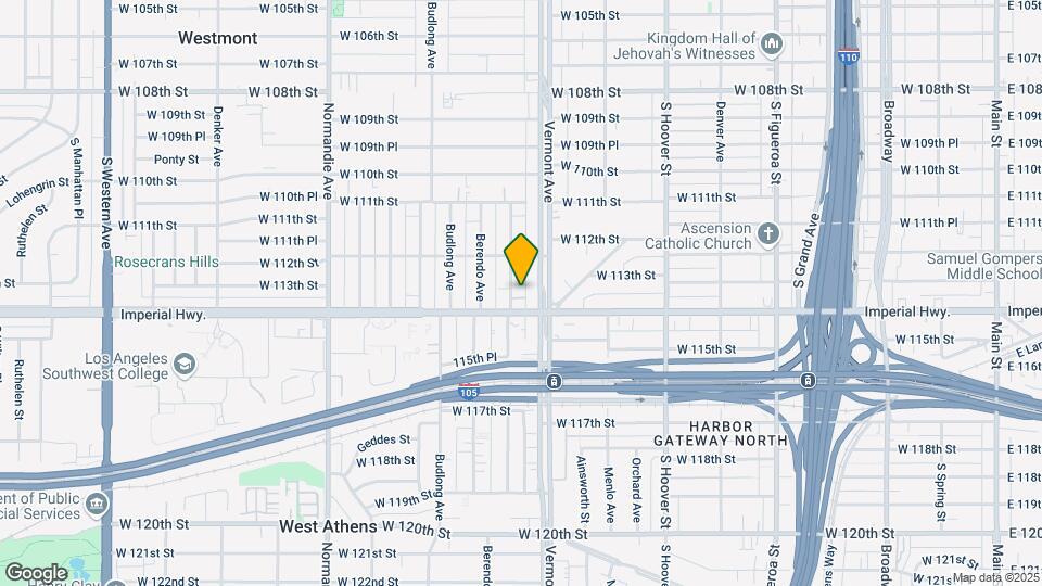 11242 S New Hampshire Ave Map and Location Details