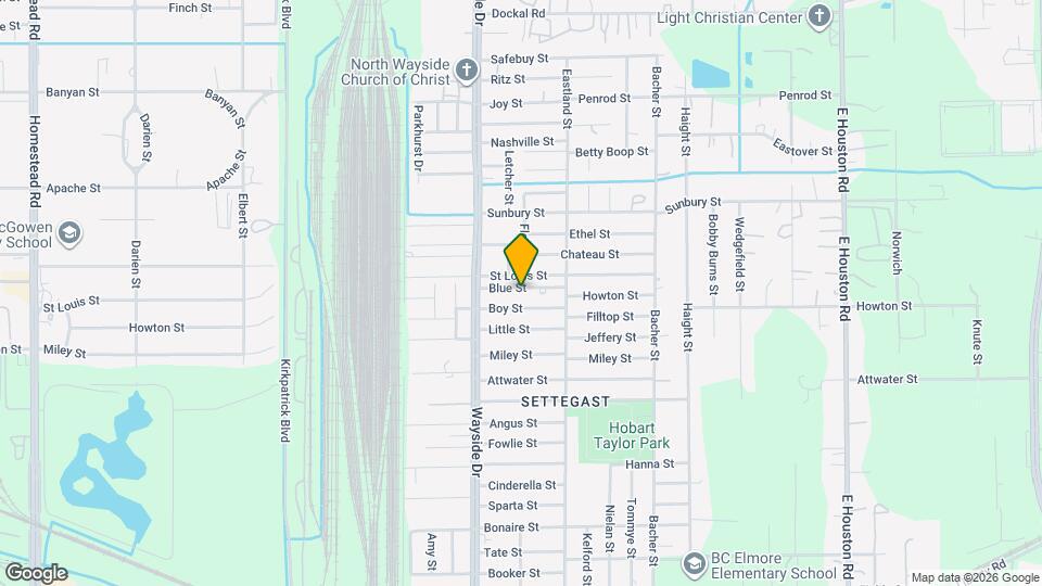 7952 Blue St Mapa y Detalles de la Ubicación