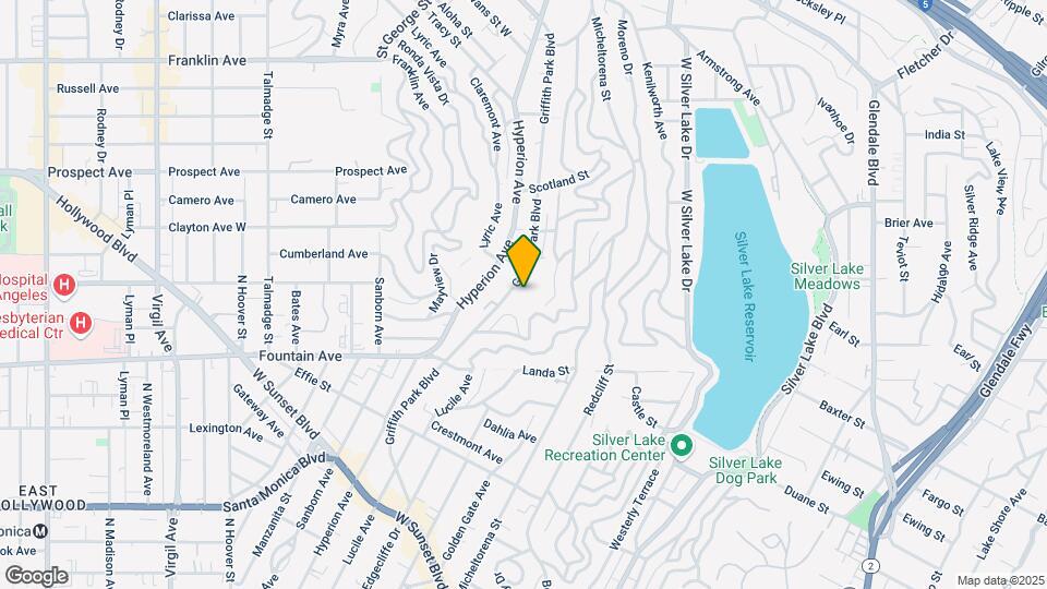 2018 Griffith Park Blvd Mapa y Detalles de la Ubicación