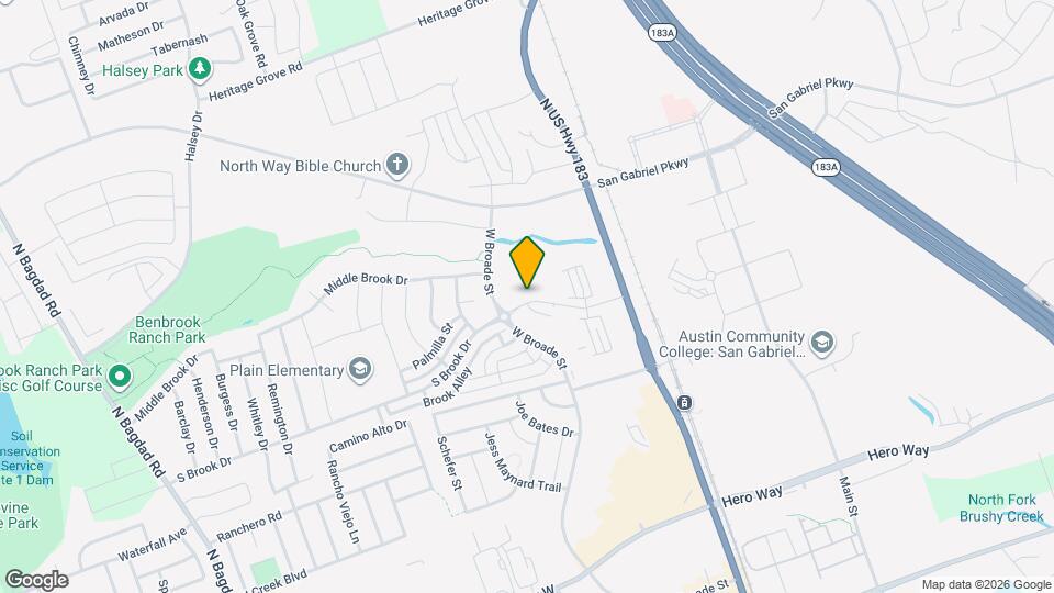 260 S Brook Dr, Unit #1623 Map and Location Details