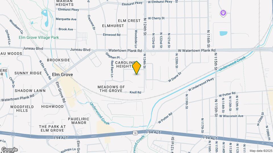 1007 N 124th St Map and Location Details