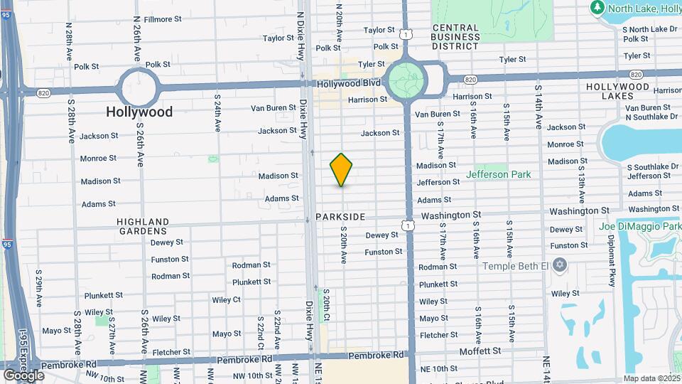 2000 Jefferson St Map and Location Details