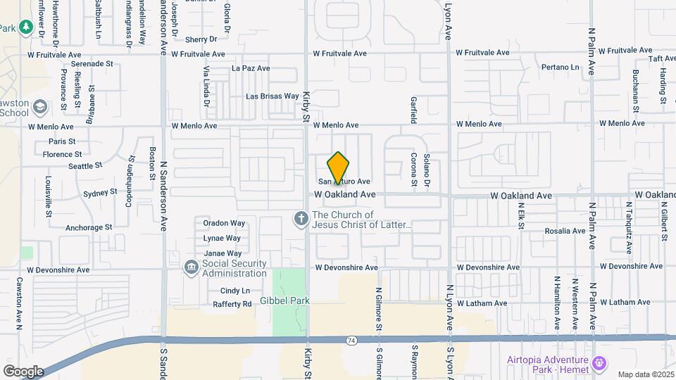 2328 W Oakland Ave Map and Location Details