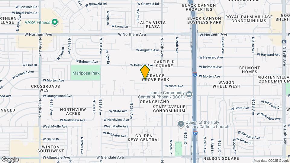 2808 W Morten Ave Map and Location Details