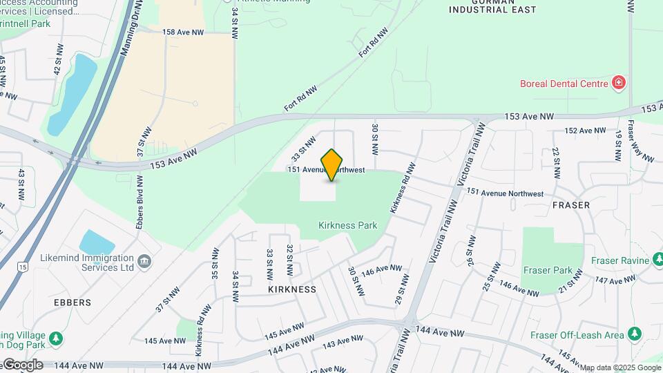 Kirkness Park Apartments Map and Location Details
