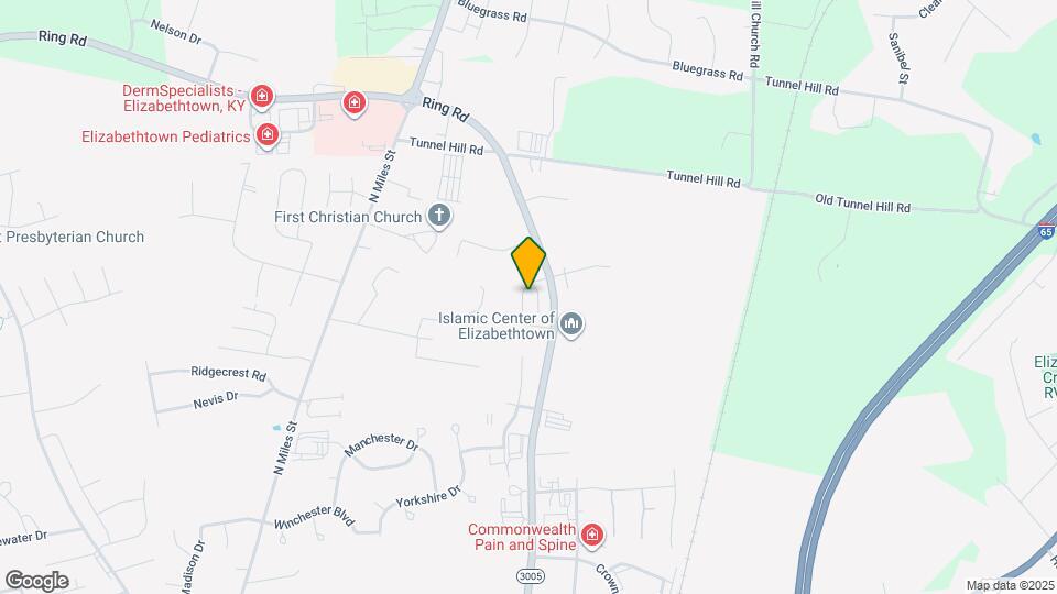 1309 Farmingdale Dr Map and Location Details