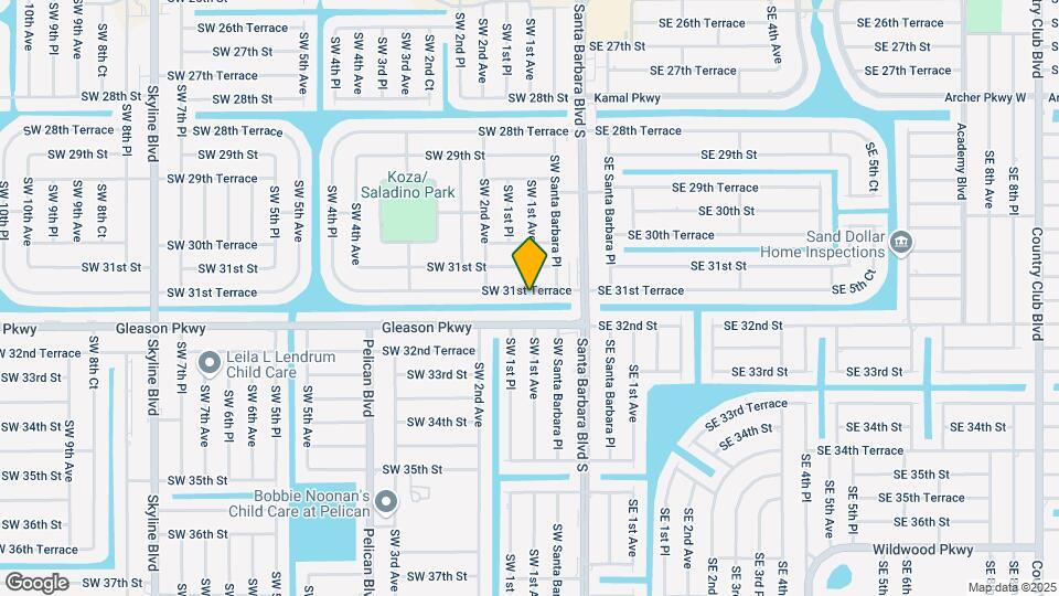 130 SW 31st Terrace Map and Location Details