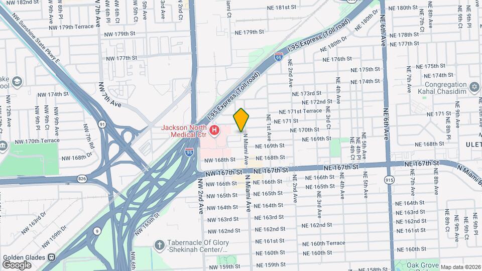 26 NW 170th St Map and Location Details