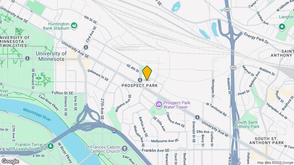 2929 University Ave SE Map and Location Details