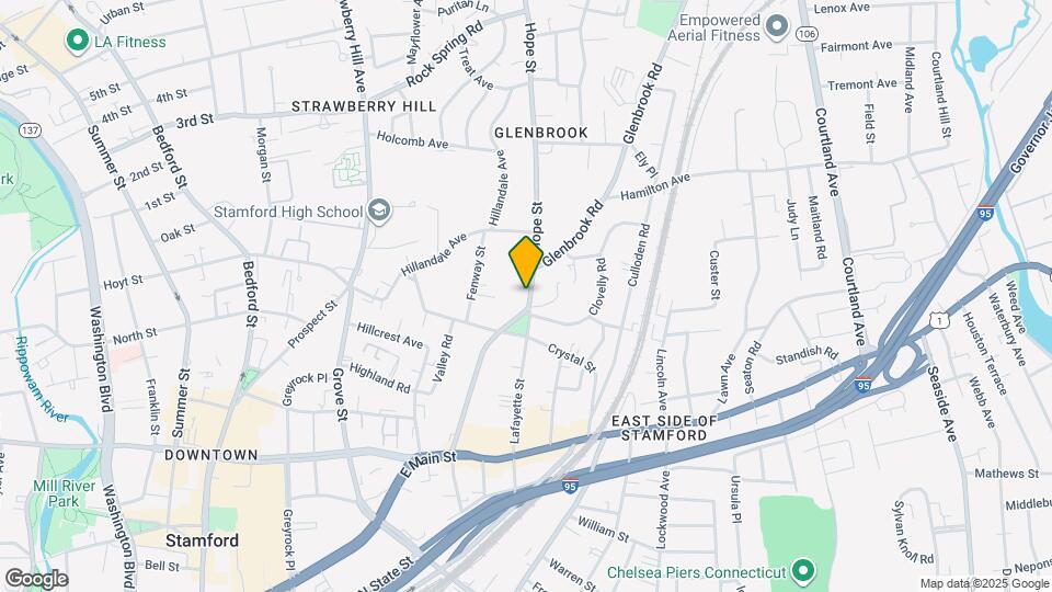 160 Glenbrook Rd Map and Location Details