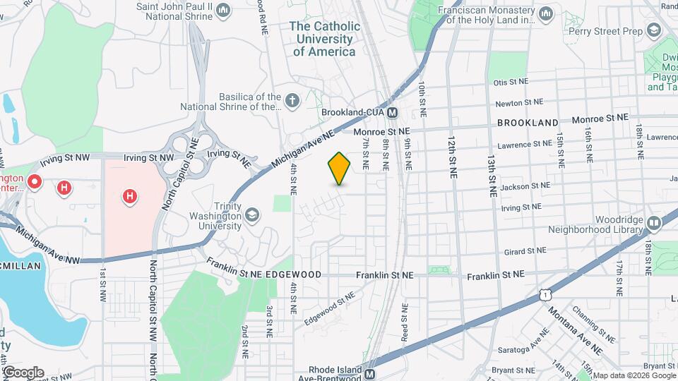 624 Regent Pl NE Map and Location Details