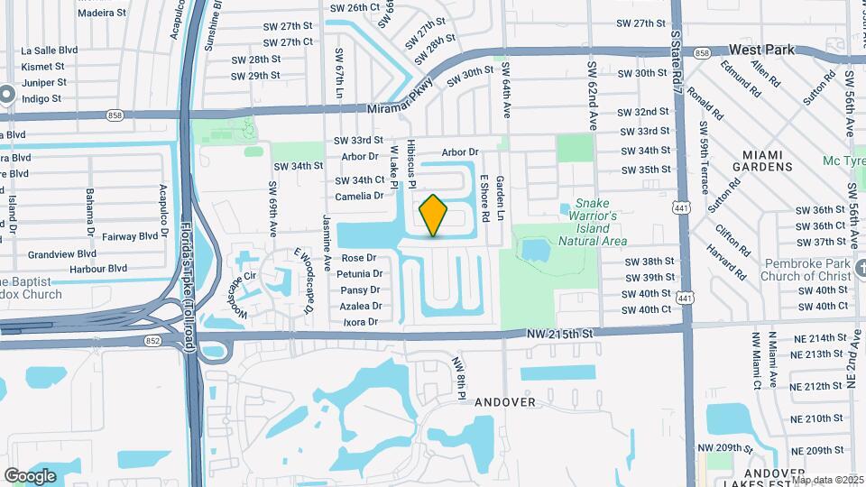 6637 Ficus Dr Map and Location Details