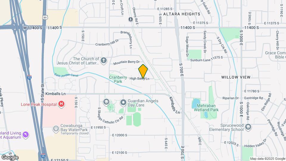 508 High Berry Ln Map and Location Details