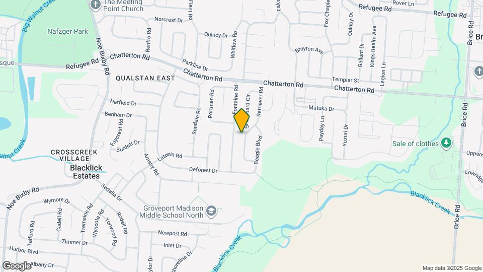 3323 Retriever Rd Map and Location Details