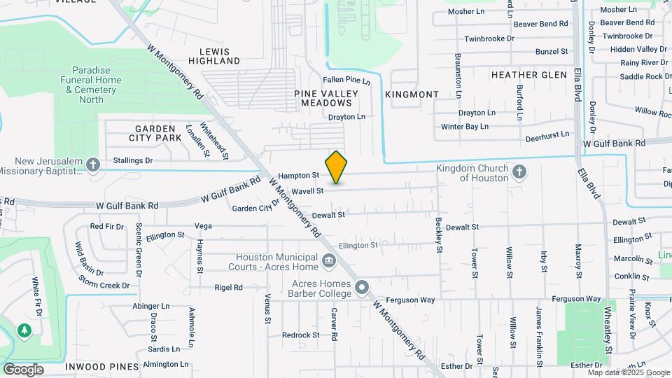 2312 Wavell St Map and Location Details