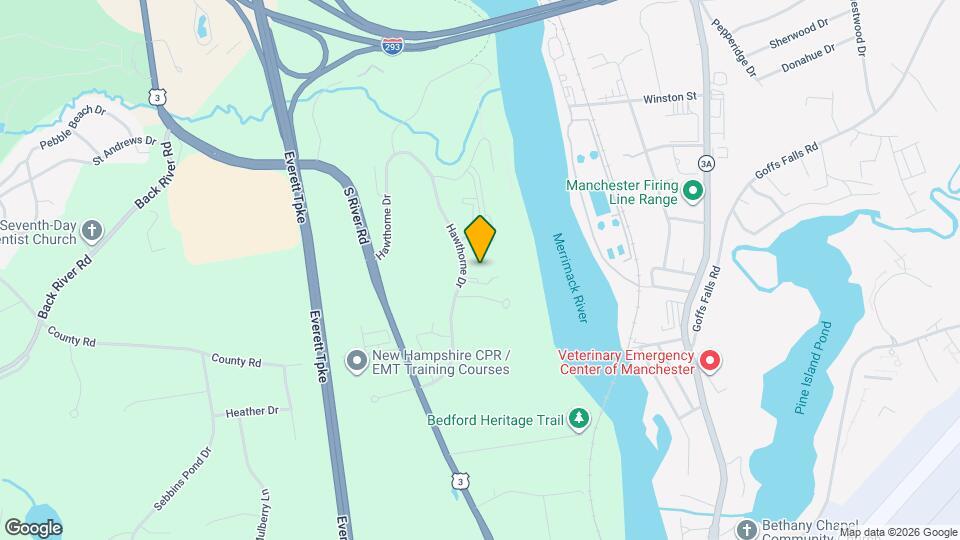 The Meridian Map and Location Details