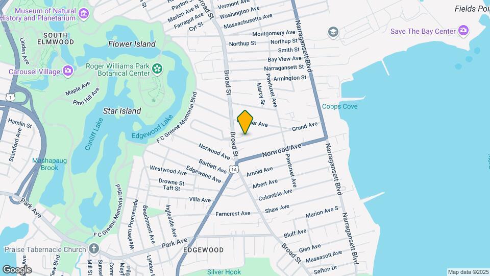 209 Grand Ave Mapa y Detalles de la Ubicación