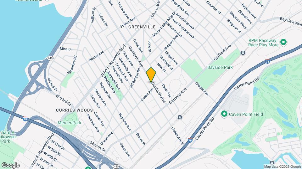 115 Ege Ave Mapa y Detalles de la Ubicación