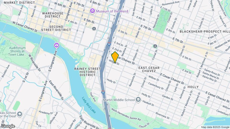 1005 Willow St Map and Location Details